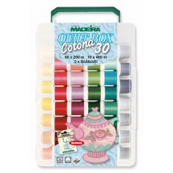 Madeira Cotona No.30 Quiltbox (60 x 200 m uni/ 10 x 400 m multi)