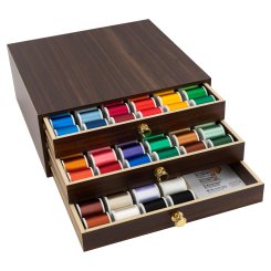 Madeira Garnschatulle Rayon No.40 (120 Spulen a 1000 m/ Teak)