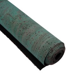 Korkstoff türkisblau (ca. 0,60 x 1,40 m)