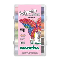 Madeira Polyneon No.40 Smartbox (18 Farben/ 1000 m)