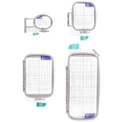 4er Stickrahmen- Set für Brother 4 in 1 - Jetzt im Angebot!