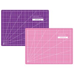 Semplix Schneidematte pink-lila (30 x 22 cm/ 12 x 9 inch) A4