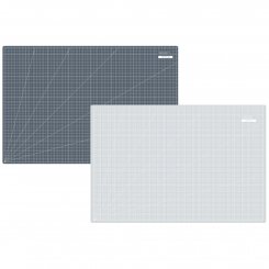 Semplix Schneidematte hellgrau-grau (120 x 80 cm/ 48 x 32 inch) A0