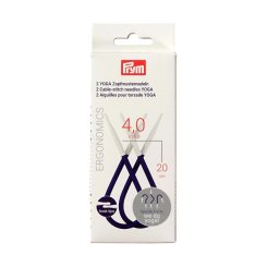 Prym Zopfmusternadel Yoga (4,0 mm x 20 cm/ 2 St.)