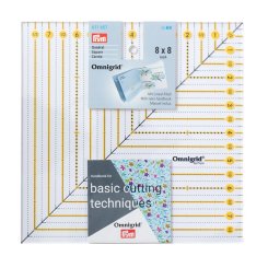 Prym Omnigrid Patchwork-Lineal Square (8 x 8 inch)