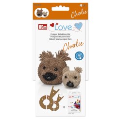 Prym Love Pompon Schablone Bär Charlie