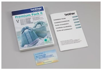 Brother Premium Upgrade Paket für VQ2, VQ4, V5 und V7