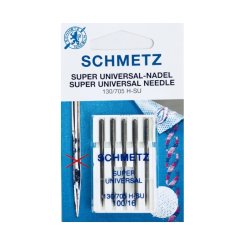 Schmetz Super Universalnadel Stärke 100/ System 130/705 H-SU/ 5 Nadeln (Anti-Kleber)