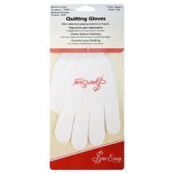 Sew Easy Quilt Handschuhe (L/ weiß)
