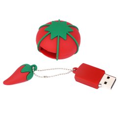 USB Stick Design Tomate rot (2 GB)
