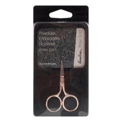 Hemline Premium Stickschere Rosé Gold (67 mm/ 2,5")