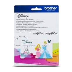 Brother Mustersammlung - Disney Prinzessinnen 1 - 18 Designs
