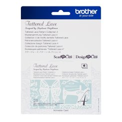 Brother Mustersammlung - Tattered Lace Nr. 4 - 21 Designs