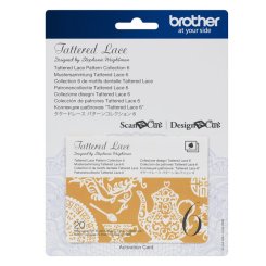 Brother Mustersammlung - Tattered Lace Nr. 6 - 20 Designs