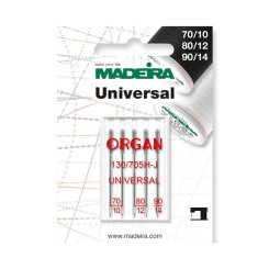 Madeira Universalnadel Stärke 70-90/ System 130/705H-J/ 5 Nadeln