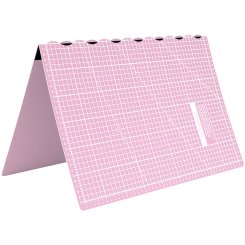 Semplix Faltbare Schneidematte rosa (60 x 45 cm/ Unterseite rutschhemmend) A2