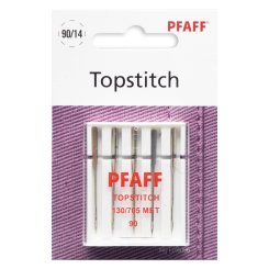 Pfaff Topstitch-Nadel Stärke 90/ System 130/ 705 MET/ 5 Nadeln