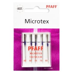 Pfaff Microtex-Nadel Sortiment 60-80/ System 130/ 705H-M/ 5 Nadeln