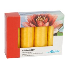 Amann Mettler Seralon No.100 Garnset yellow (4 x 200 m)