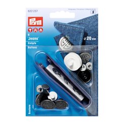 Prym Jeans-Knöpfe Artdeko (20 mm/ alteisen/ 6 St.)