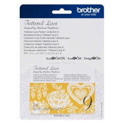 Brother Mustersammlung - Tattered Lace Nr. 9 - 24 Designs