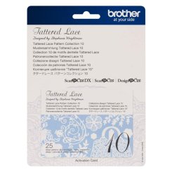 Brother Mustersammlung - Tattered Lace Nr. 10 - 25 Designs