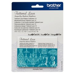 Brother Mustersammlung - Tattered Lace Nr. 13 - 22 Designs