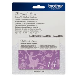 Brother Mustersammlung - Tattered Lace Nr. 14 - 22 Designs