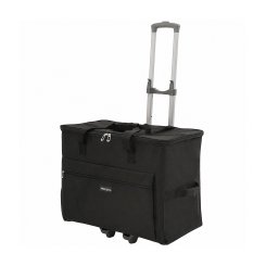 Nähmaschinen-Trolley schwarz (groß/ B 61 x T 35 x H 45 cm)