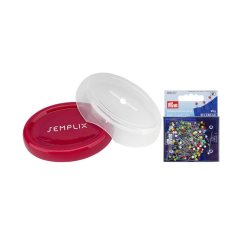 Semplix Magnet-Nadelkissen + Prym Stecknadeln (beere)