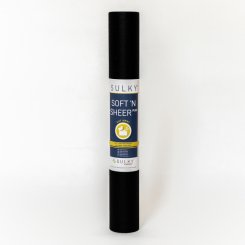 SULKY SOFT´N SHEER Plus Stabilisator zum Ausschneiden (50 cm x 5 m/ schwarz)