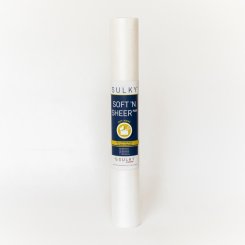 SULKY SOFT´N SHEER Plus Stabilisator zum Ausschneiden (50 cm x 5 m/weiß)