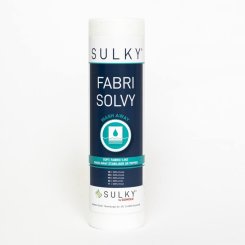 SULKY Fabri Solvy temporärer Stabilisator wasserlöslich (25 cm x 5 m/ weiß)