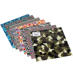 PlottiX DesignFlex Plotterfolie (30 x 30 cm/ einzeln/ 7 Designs)