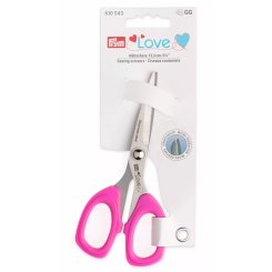 Prym Love Nähschere Micro Serration - Sägeschliff (pink/ 13,5 cm)