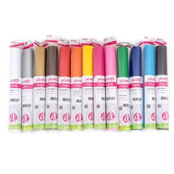 PlottiX Wandtattoo Vinylfolie Rolle (31,5 cm x 1 m/ versch. Farben)