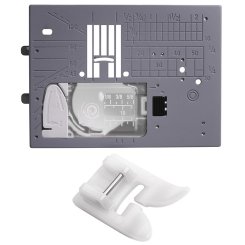 Janome Antihaft-Stichplatte und Antihaftfuß Set für CM7P