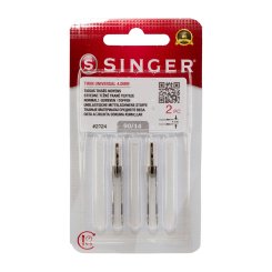 Singer Zwillingsnadel Stärke 90/ 4,0/ System 130/ 705H-ZWI/ 2 Nadeln