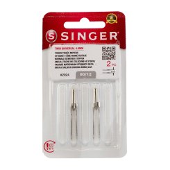 Singer Zwillingsnadel Stärke 80/ 4,0/ System 130/ 705H-ZWI/ 2 Nadeln