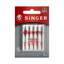 Singer Universalnadel Stärke 70-90/ System 130/ 705 H/ 5 Nadeln/ Blister