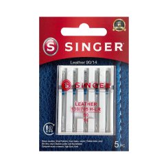Singer Ledernadel Stärke 90/ System 130/ 705H-LR/ 5 Nadeln/ Blister