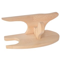 Tailor Board (ca. L 32 x T 14 x H 13 cm / Multi Kragenholz - Bügelamboss / Buchenholz)