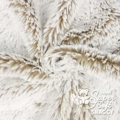 Kullaloo Zottelplüsch SuperSoft SHAGGY (0,75 m x 1 m/ Florlänge 15 mm) 62371 - camel