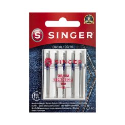 Singer Jeansnadel Stärke 100/ System 130/ 705 H/ 5 Nadeln