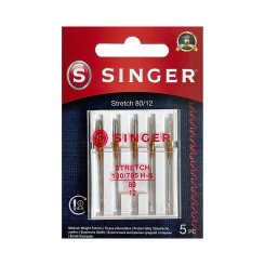 Singer Stretchnadeln Stärke 80/ System 130/ 705 HS/ 5 Nadeln