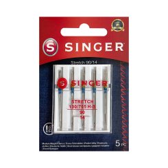 Singer Stretchnadeln Stärke 90/ System 130/ 705 HS/ 5 Nadeln