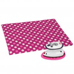 Semplix Bügel-Set mit Ablage und Prym Mini-Bügeleisen beere/ pink