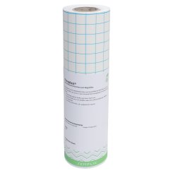 Semplix Filmoplast® (50 cm x 25 m/ selbstkleb. Stickvlies zum Wegreißen/ weiß)