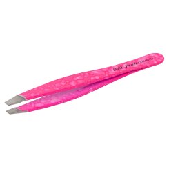 Pinzette INOX Professional (9 cm/ pink/ stabil)
