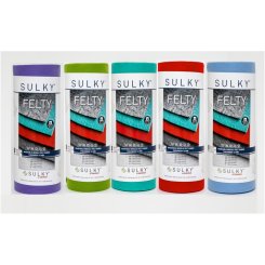SULKY Felty - Stickfilz uni (Polyester/ 1,5 mm/ Rolle/ versch. Farben)